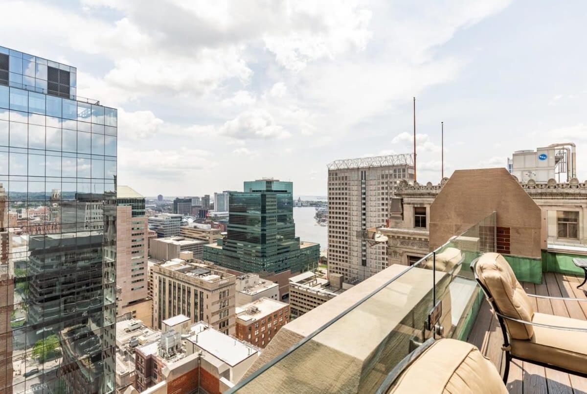 2B 2Ba Luxury Downtown Suite Rooftop Deck & Gym บัลติมอร์ ภายนอก รูปภาพ